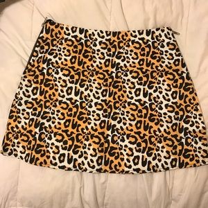 MINKPINK leopard skirt NWOT